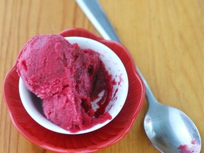 Рецепт апельсинового сорбета с кампари