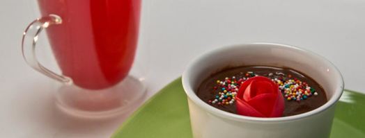 бархатный шоколадный пудинг. Шаг 4