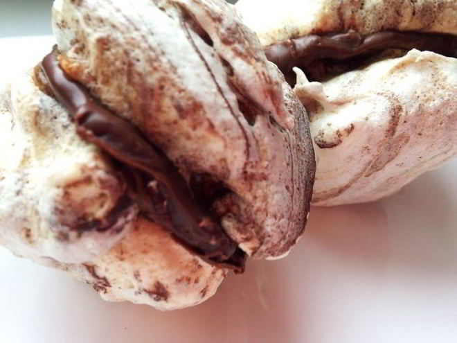 Рецепт шоколадного безе