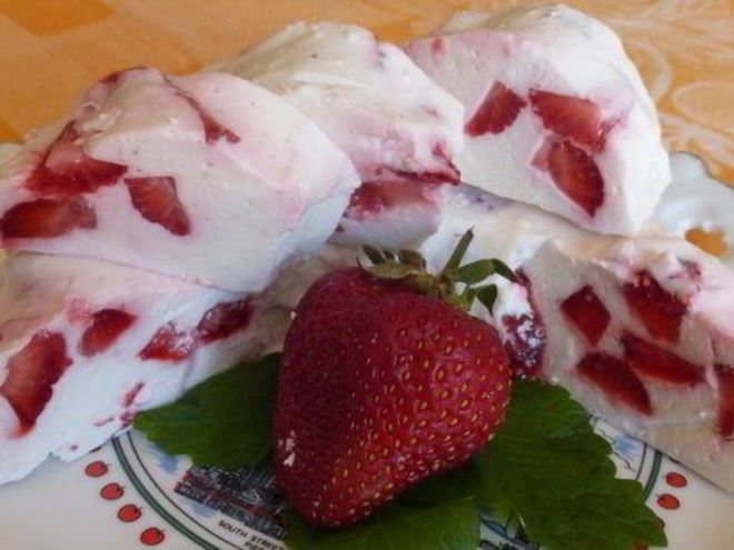 Рецепт бланманже творожного