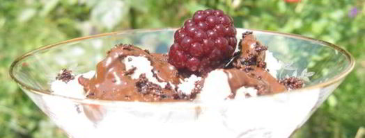 черешневый десерт с творогом. Шаг 4