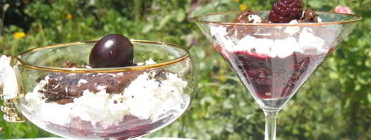 черешневый десерт с творогом. Шаг 7