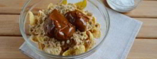 десерт еловые шишки на новый год. Шаг 4