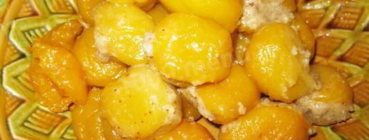 десерт фаршированная курага. Шаг 9