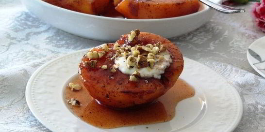 Десерт из айвы