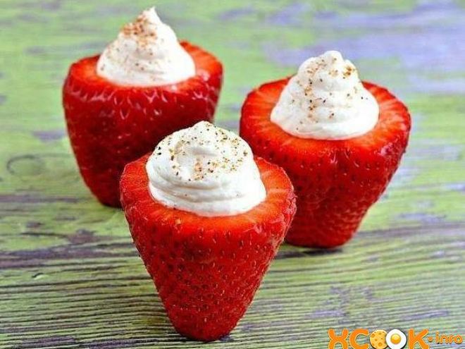 Рецепт десерта из клубники