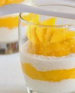 Десерт из манго