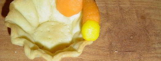 десерт полосатики. Шаг 13