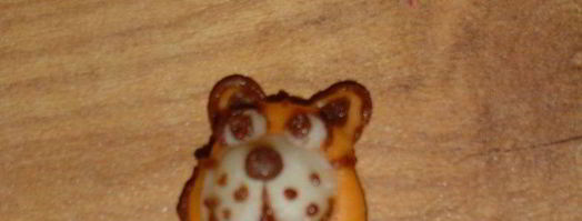 десерт полосатики. Шаг 14