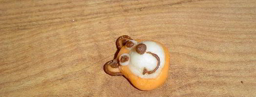 десерт полосатики. Шаг 15