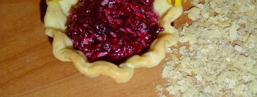 десерт полосатики. Шаг 5