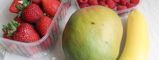 десерт с манго, клубникой и чиа. Шаг 5