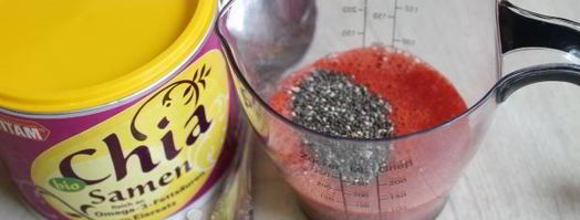 десерт с манго, клубникой и чиа. Шаг 7