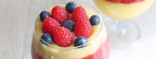 десерт с манго, клубникой и чиа. Шаг 13