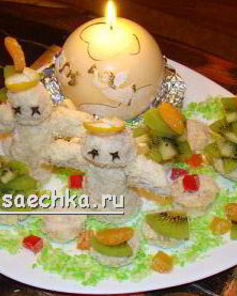 Десерт Снежный ангел