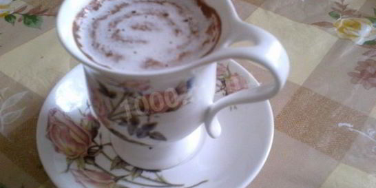 Домашний горячий шоколад