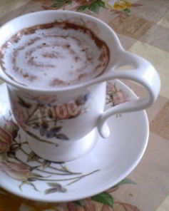 Домашний горячий шоколад