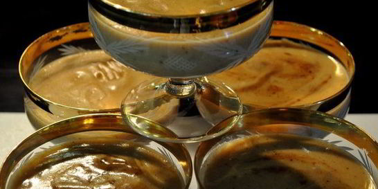 Домашний ирисовый пудинг