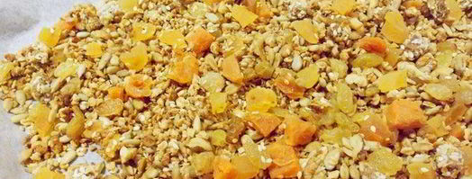 домашняя гранола с отрубями. Шаг 12