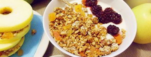 домашняя гранола с отрубями. Шаг 16