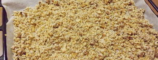 домашняя гранола с отрубями. Шаг 8