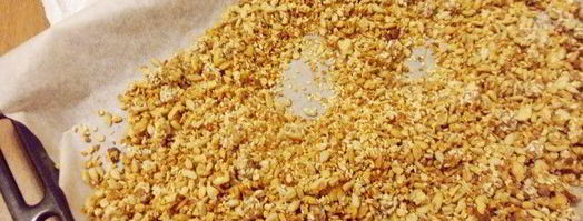 домашняя гранола с отрубями. Шаг 9