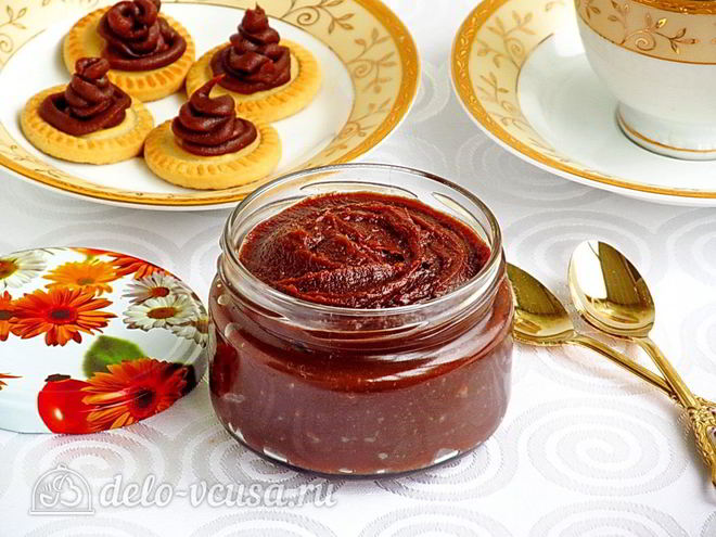 Рецепт домашней шоколадной пасты