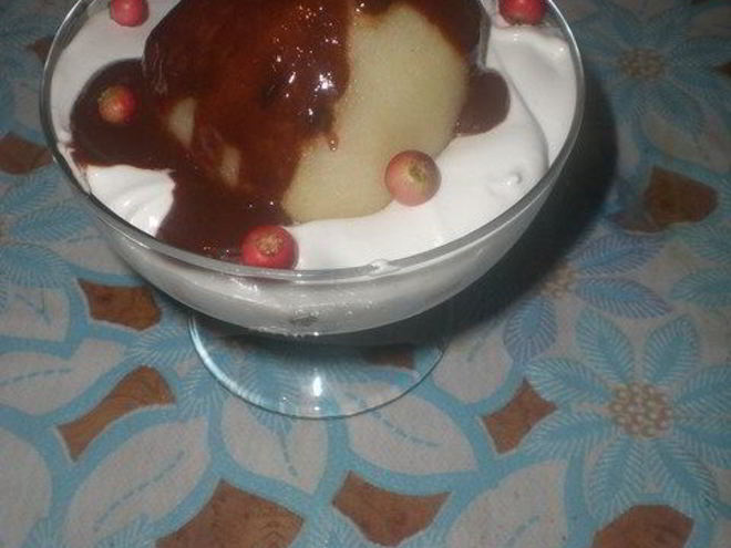 Рецепт груши в шоколаде