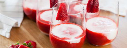 йогуртовая панна котта с клубникой. Шаг 11