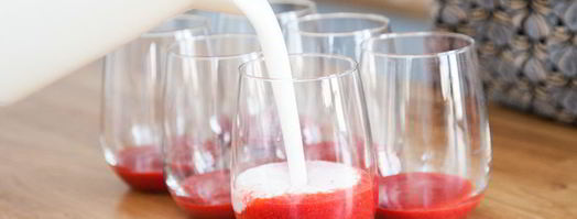 йогуртовая панна котта с клубникой. Шаг 9