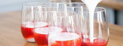 йогуртовая панна котта с клубникой. Шаг 10