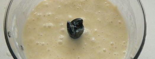 йогуртовый пудинг с персиками. Шаг 2