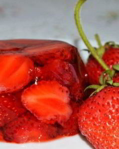 Клубничное желе из желатина