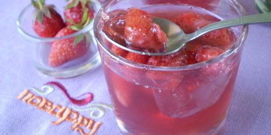 Клубничное желе