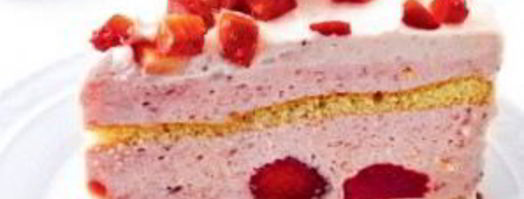 клубничный бисквитный пудинг. Шаг 4