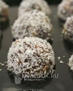 Домашние конфеты из сухофруктов