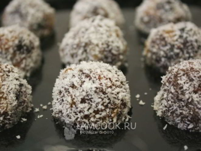 Рецепт домашних конфет из сухофруктов