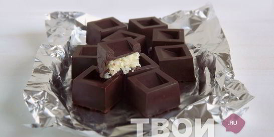 Кокосовые конфеты в шоколаде