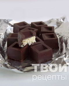 Кокосовые конфеты в шоколаде