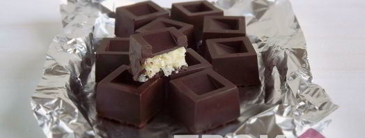 кокосовые конфеты в шоколаде. Шаг 10