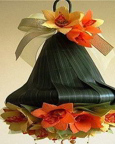 Колокольчик из конфет