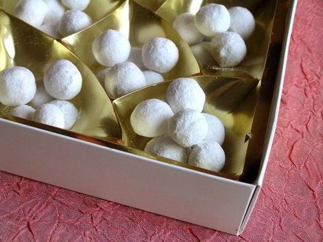 Рецепт конфеток клюква в снегу