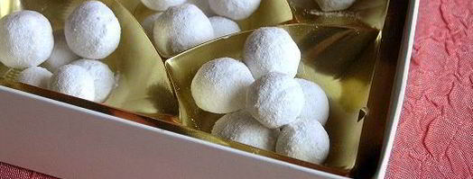 конфетки клюква в снегу. Шаг 6