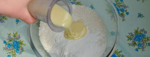 конфеты баунти. Шаг 2