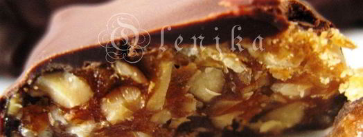 конфеты грильяж в шоколаде. Шаг 4