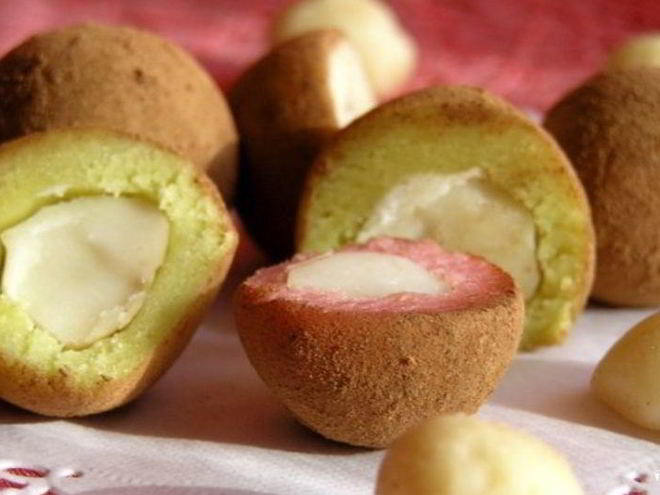 Рецепт конфет из марципана