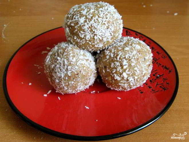 Рецепт конфет из печенья