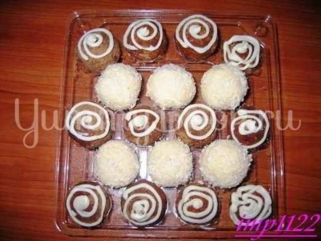 Рецепт конфет из смеси малютка