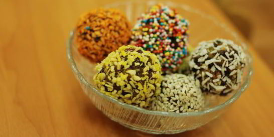 Конфеты из сухофруктов и орехов