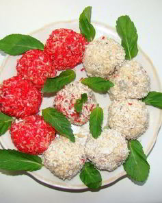 Конфеты из сухого молока и сухофруктов